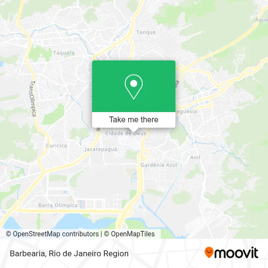 Barbearia map