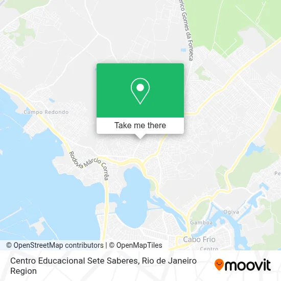 Centro Educacional Sete Saberes map