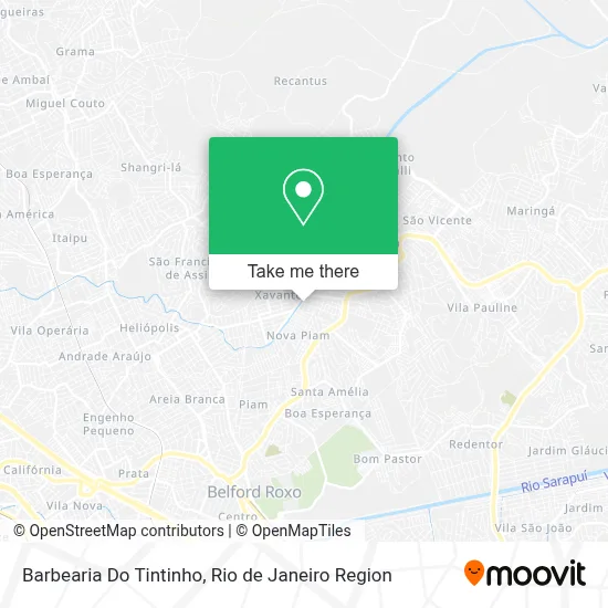 Barbearia Do Tintinho map