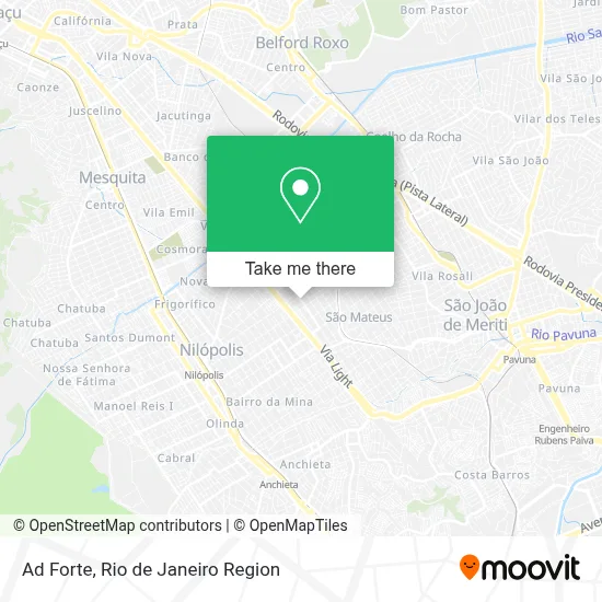 Ad Forte map