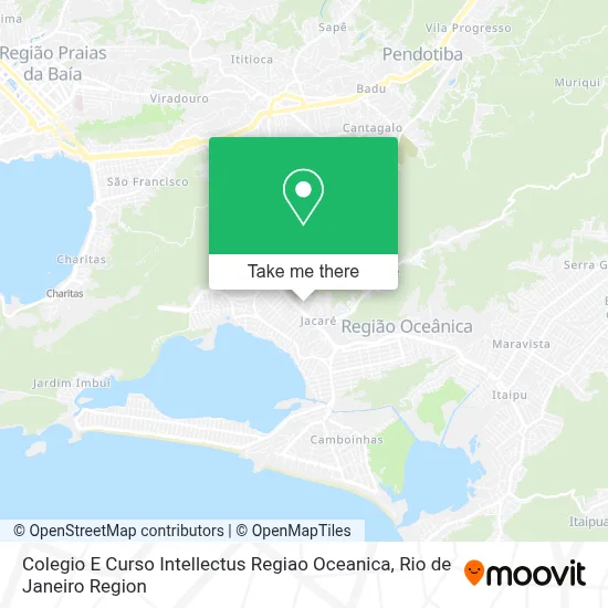 Colegio E Curso Intellectus Regiao Oceanica map