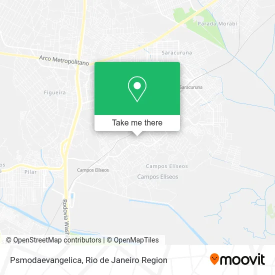 Psmodaevangelica map