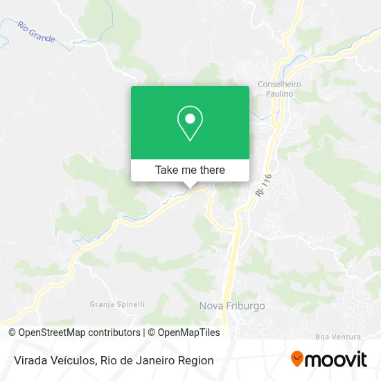 Virada Veículos map