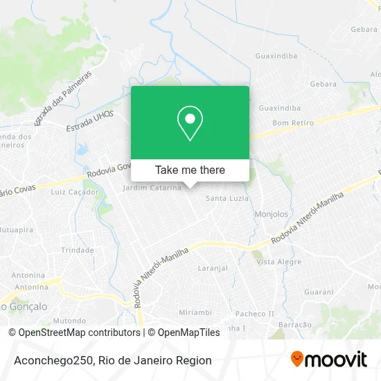 Aconchego250 map