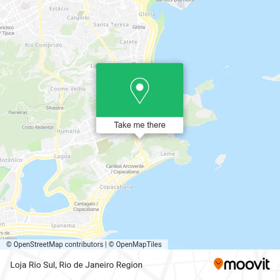 Loja Rio Sul map