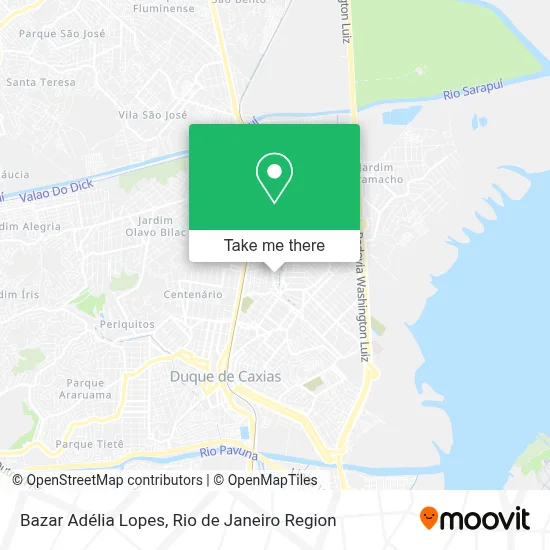 Bazar Adélia Lopes map