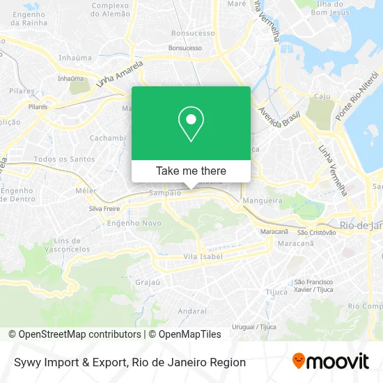 Sywy Import & Export map