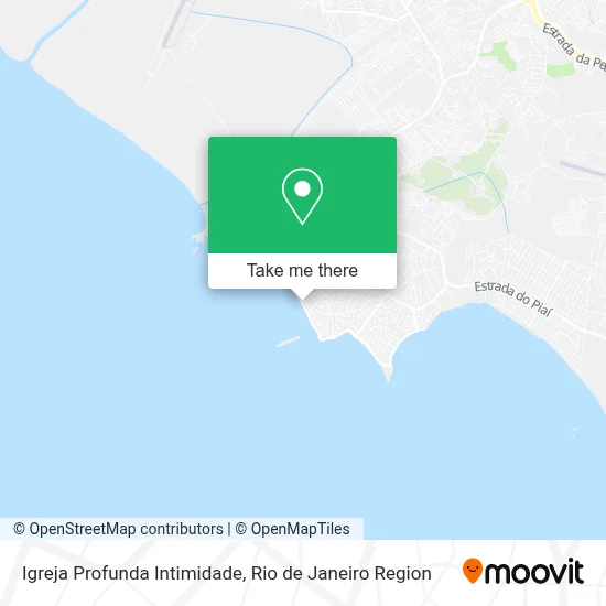 Igreja Profunda Intimidade map