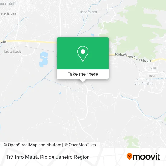 Tr7 Info Mauá map