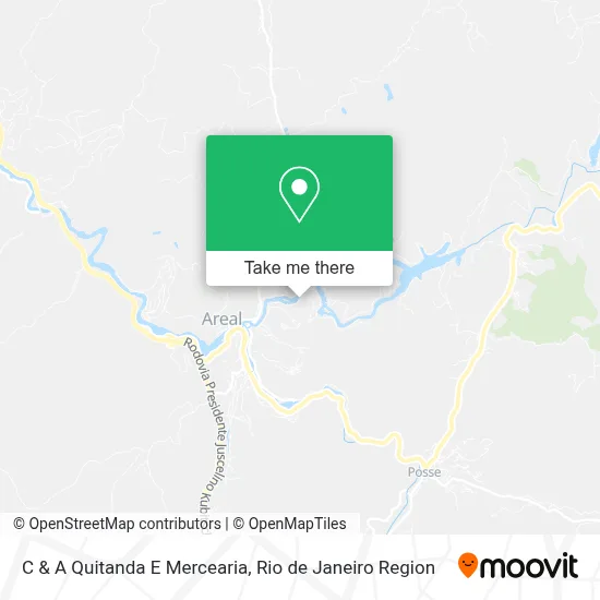 C & A Quitanda E Mercearia map