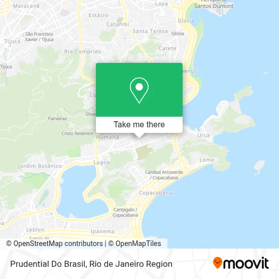 Prudential Do Brasil map