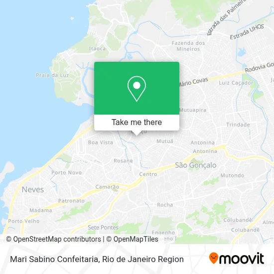 Mari Sabino Confeitaria map