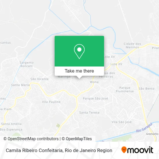 Camila Ribeiro Confeitaria map