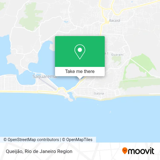 Queijão map