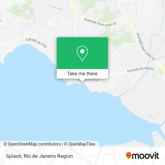 Splash map