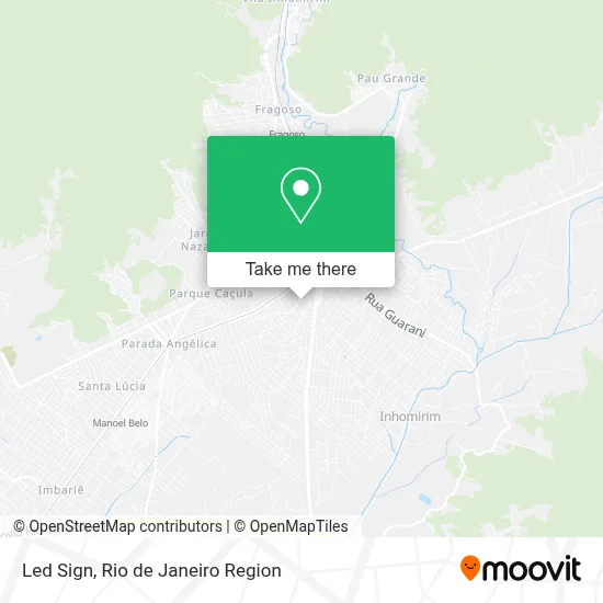 Led Sign map