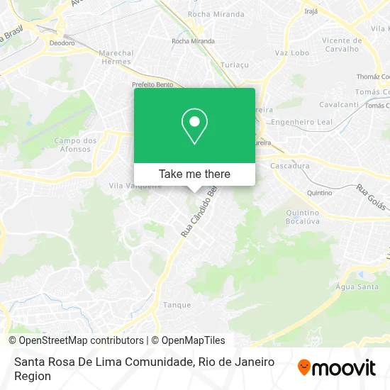 Santa Rosa De Lima Comunidade map