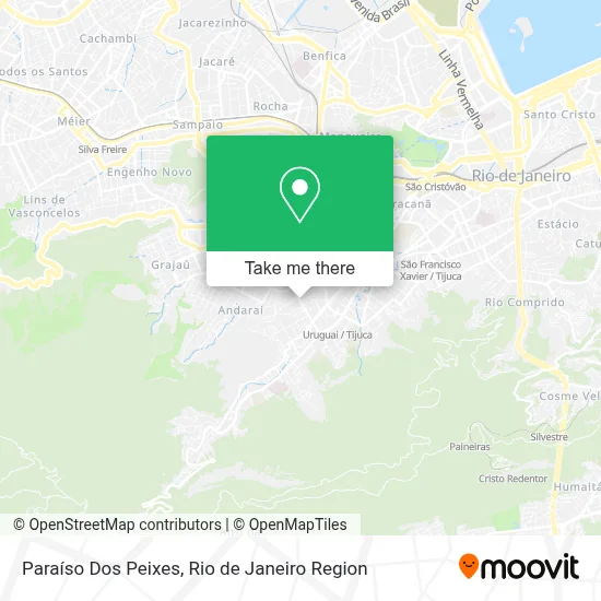 Paraíso Dos Peixes map