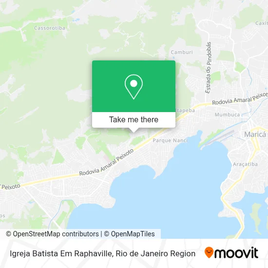 Igreja Batista Em Raphaville map