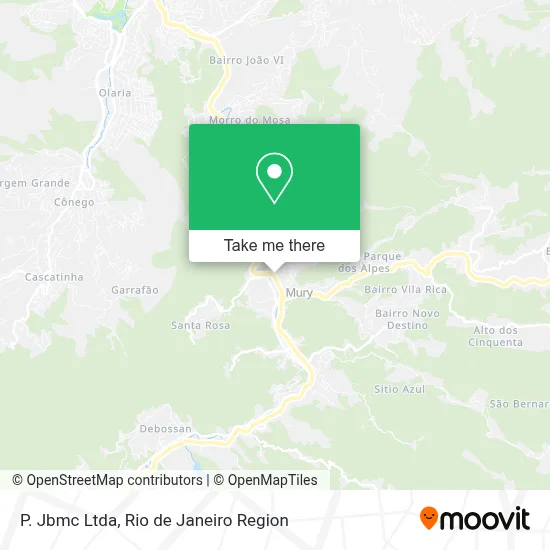 P. Jbmc Ltda map