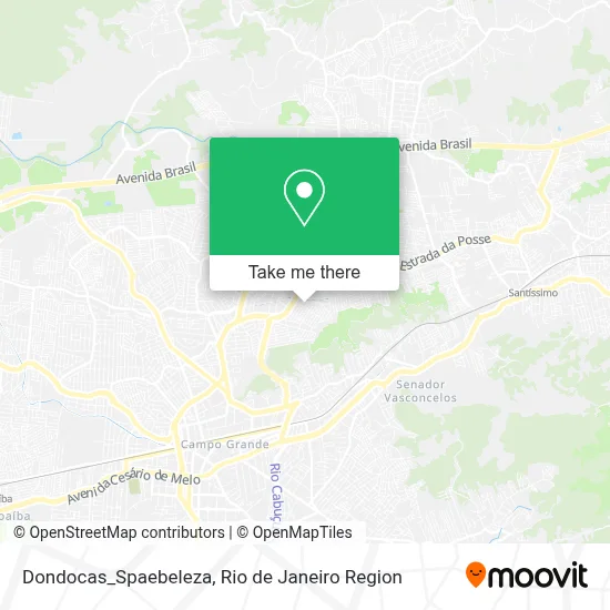 Dondocas_Spaebeleza map
