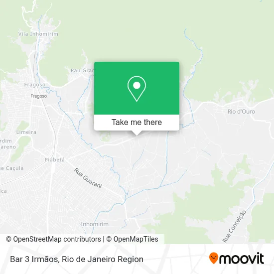 Bar 3 Irmãos map