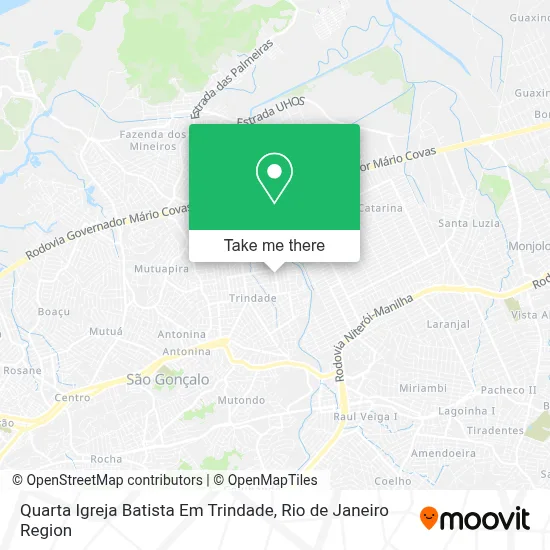 Quarta Igreja Batista Em Trindade map