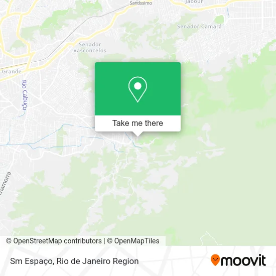 Sm Espaço map