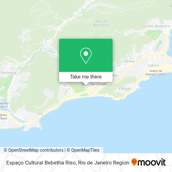 Espaço Cultural Bebetha Riso map