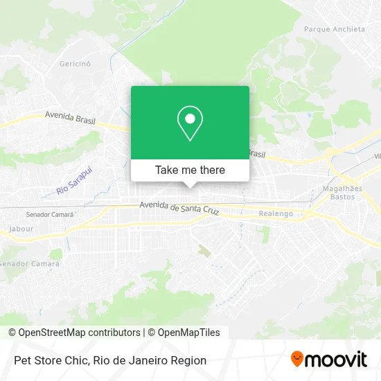 Pet Store Chic map