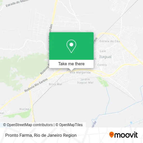 Pronto Farma map
