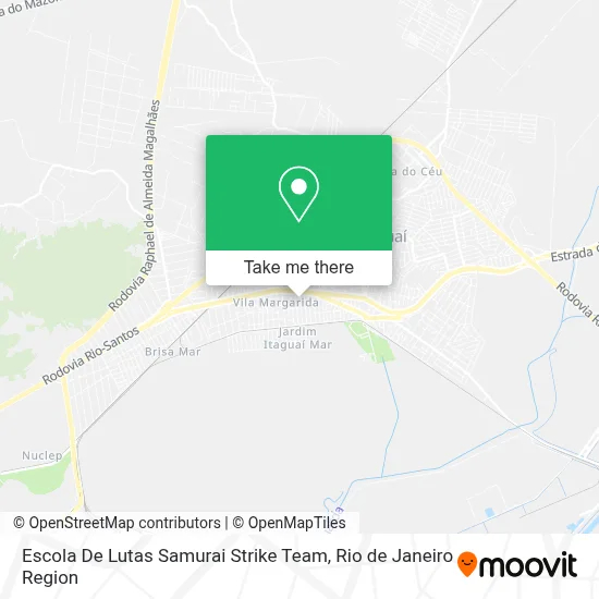 Escola De Lutas Samurai Strike Team map