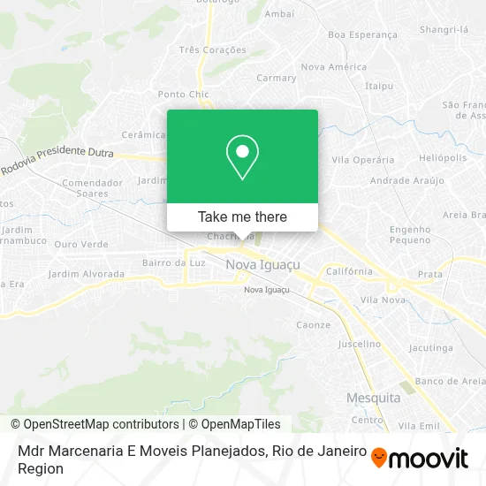 Mdr Marcenaria E Moveis Planejados map