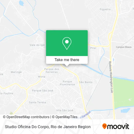 Studio Oficina Do Corpo map