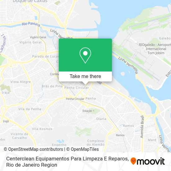 Centerclean Equipamentos Para Limpeza E Reparos map