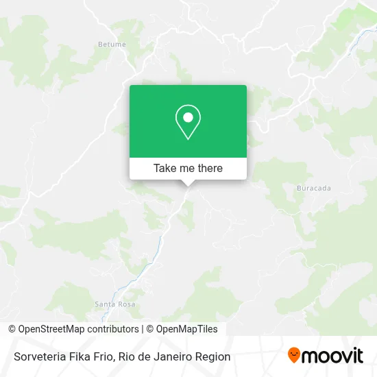 Sorveteria Fika Frio map