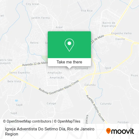 Igreja Adventista Do Setimo Dia map