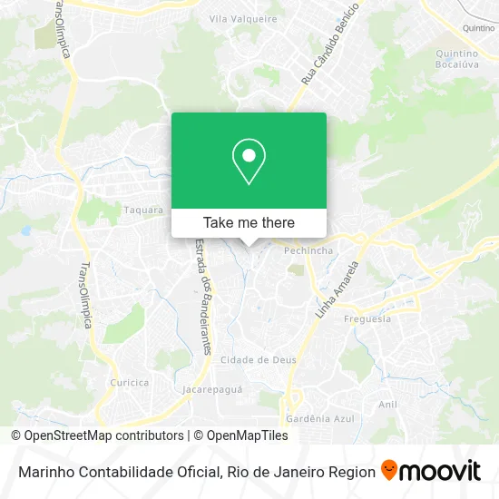Marinho Contabilidade Oficial map