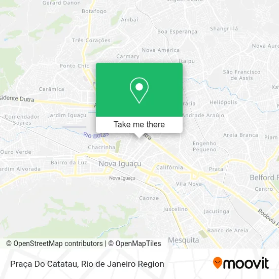 Praça Do Catatau map