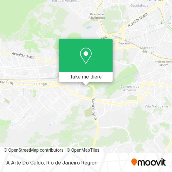 A Arte Do Caldo map