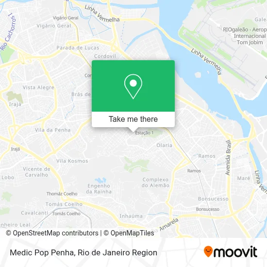 Medic Pop Penha map
