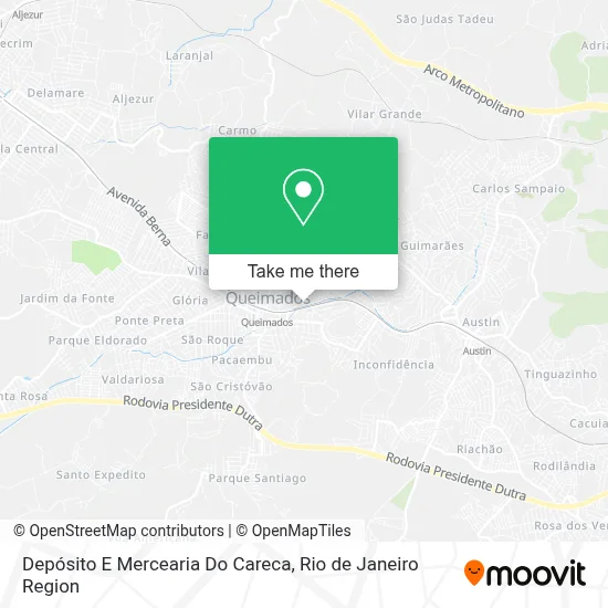 Depósito E Mercearia Do Careca map