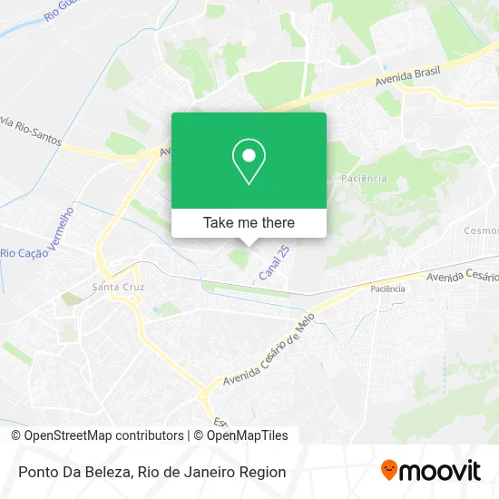 Ponto Da Beleza map