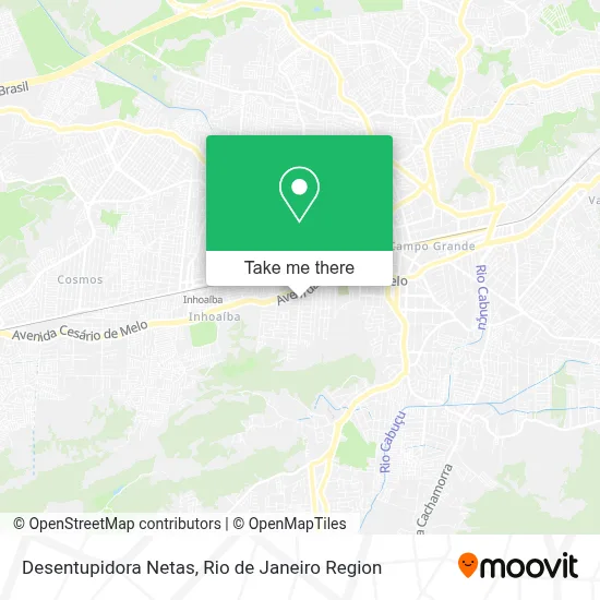 Desentupidora Netas map