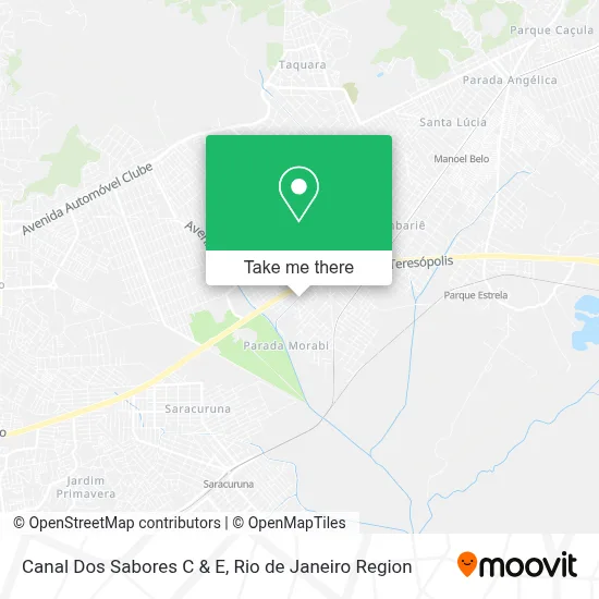 Canal Dos Sabores C & E map