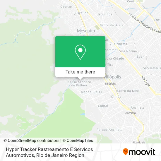 Hyper Tracker Rastreamento E Servicos Automotivos map
