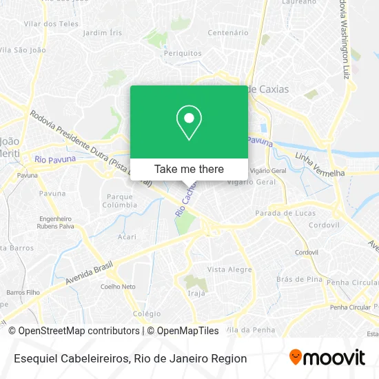 Esequiel Cabeleireiros map