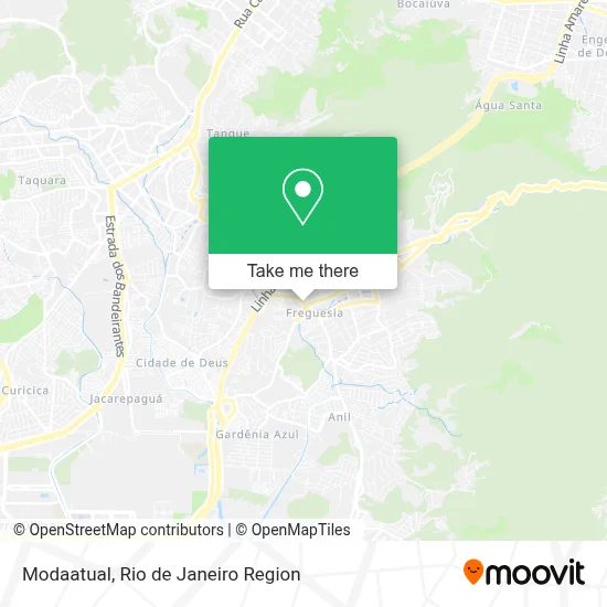 Modaatual map