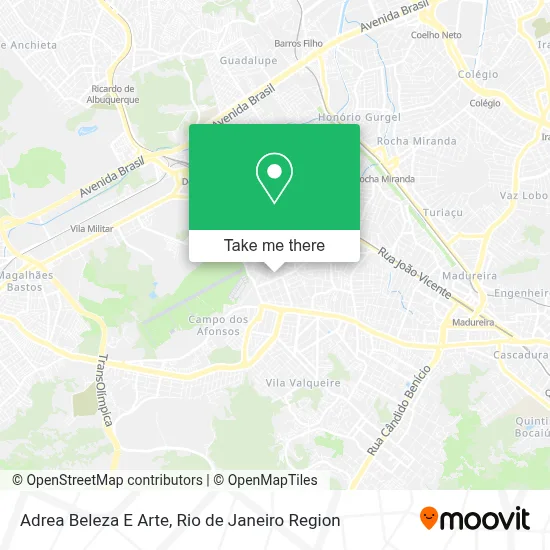 Adrea Beleza E Arte map