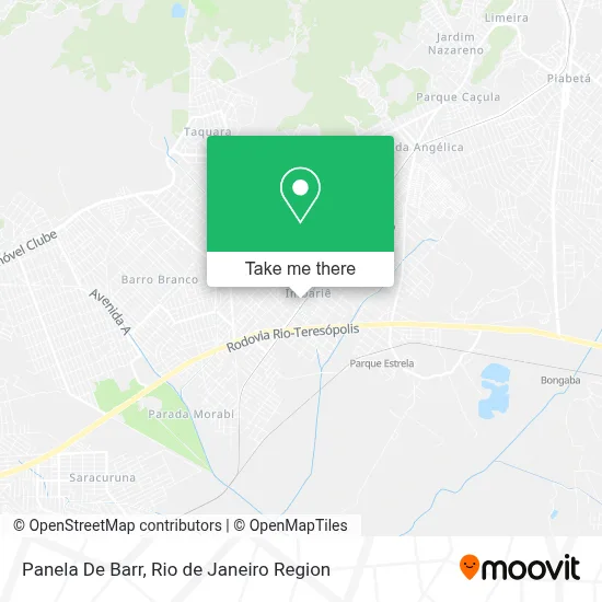 Panela De Barr map
